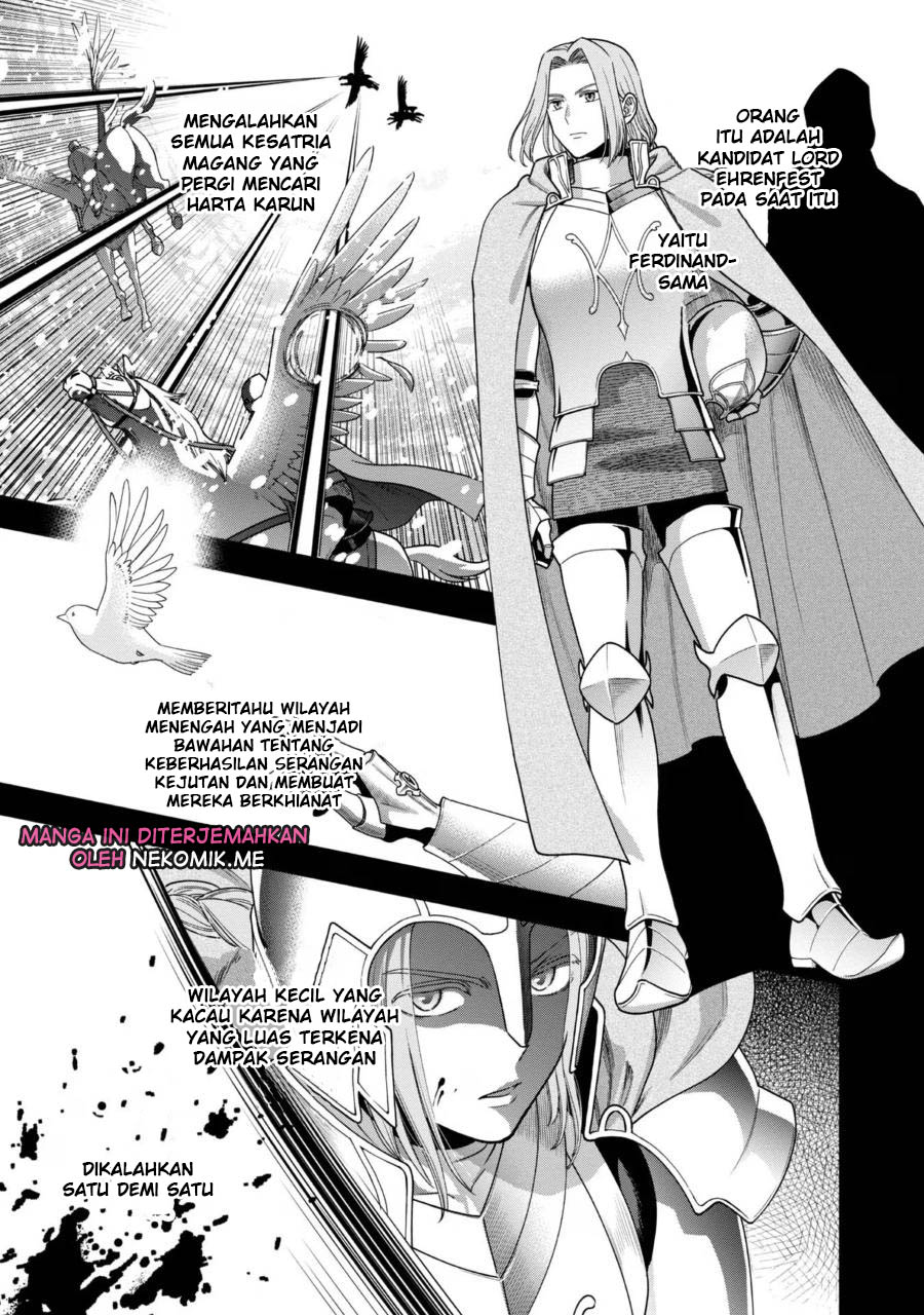 Honzuki no Gekokujou: Shisho ni Naru Tame ni wa Shudan wo Erandeiraremasen Dai 4-bu - Kizokuin no Toshokan wo Sukuitai! Chapter 31 - halaman 9