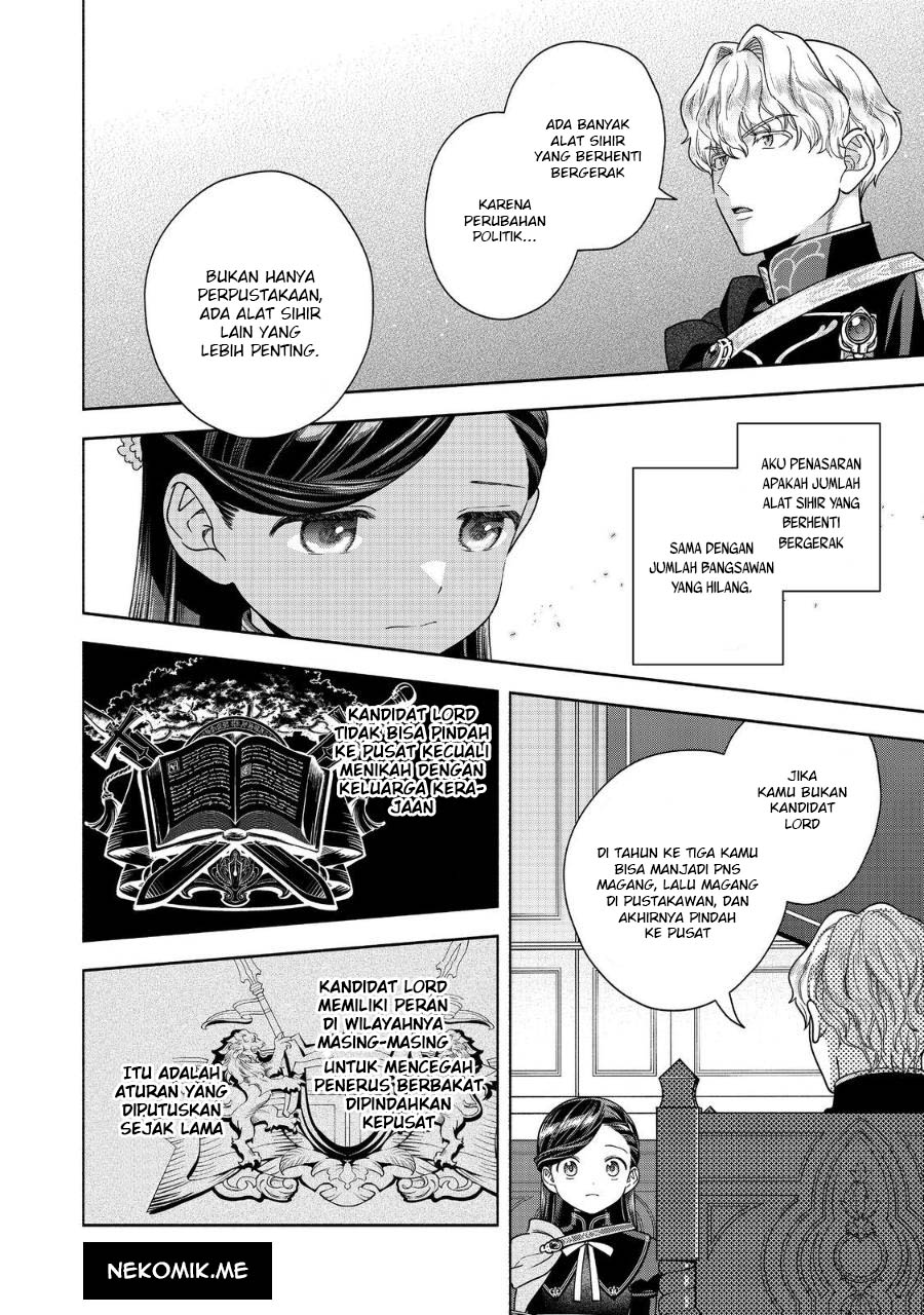 Honzuki no Gekokujou: Shisho ni Naru Tame ni wa Shudan wo Erandeiraremasen Dai 4-bu - Kizokuin no Toshokan wo Sukuitai! Chapter 32 - halaman 14
