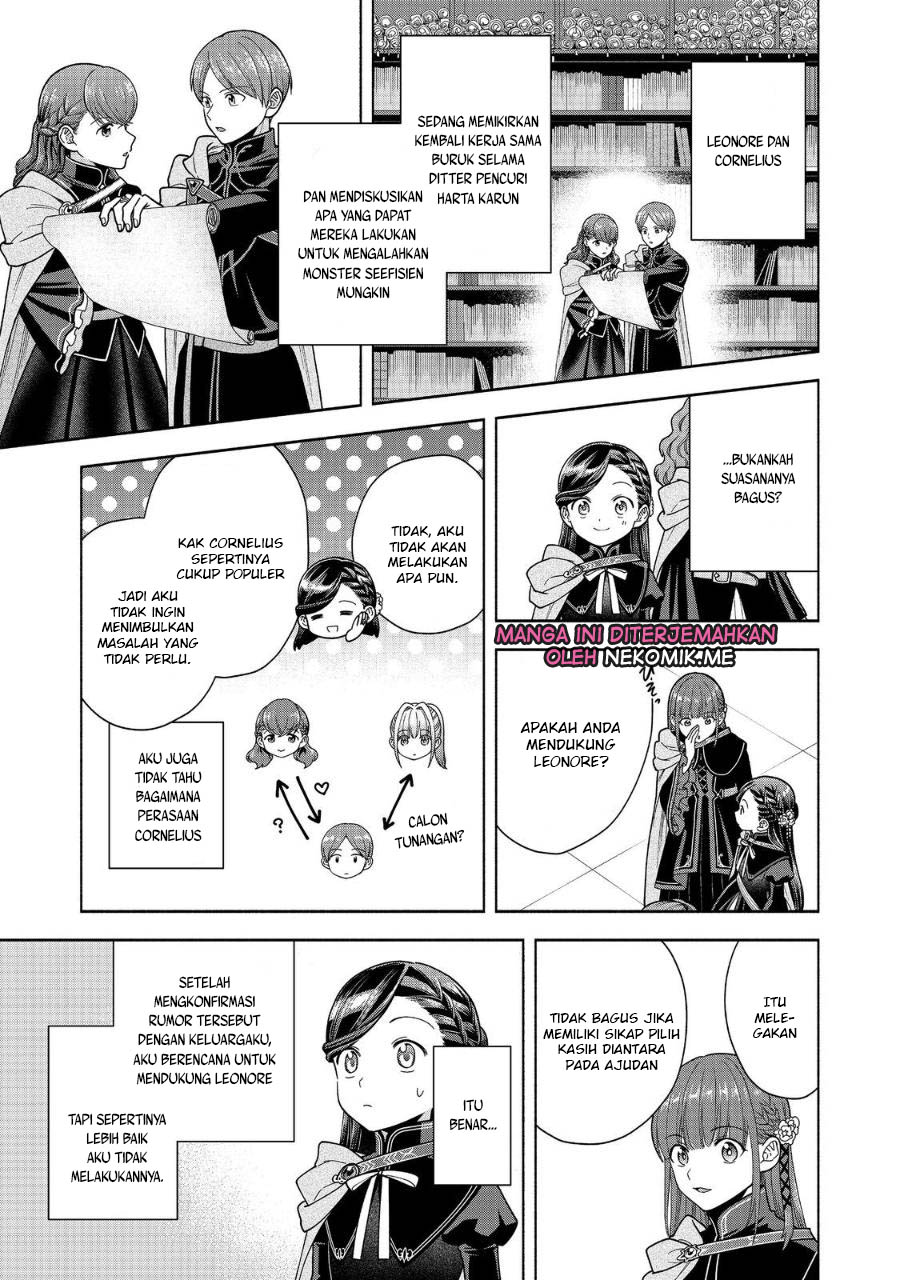 Honzuki no Gekokujou: Shisho ni Naru Tame ni wa Shudan wo Erandeiraremasen Dai 4-bu - Kizokuin no Toshokan wo Sukuitai! Chapter 32 - halaman 22