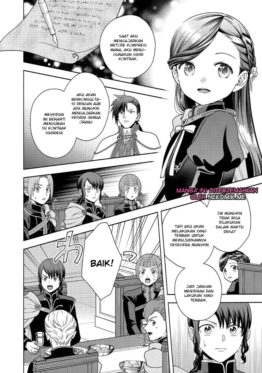 Honzuki no Gekokujou: Shisho ni Naru Tame ni wa Shudan wo Erandeiraremasen Dai 4-bu - Kizokuin no Toshokan wo Sukuitai! Chapter 32 - halaman 29