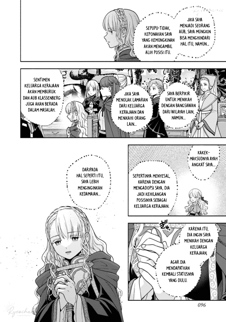 Honzuki no Gekokujou: Shisho ni Naru Tame ni wa Shudan wo Erandeiraremasen Dai 4-bu - Kizokuin no Toshokan wo Sukuitai! Chapter 34 - halaman 23
