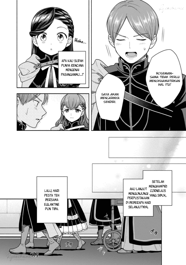 Honzuki no Gekokujou: Shisho ni Naru Tame ni wa Shudan wo Erandeiraremasen Dai 4-bu - Kizokuin no Toshokan wo Sukuitai! Chapter 34 - halaman 7