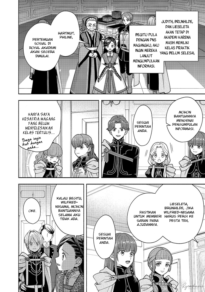 Honzuki no Gekokujou: Shisho ni Naru Tame ni wa Shudan wo Erandeiraremasen Dai 4-bu - Kizokuin no Toshokan wo Sukuitai! Chapter 37 - halaman 13