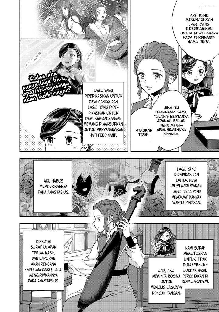 Honzuki no Gekokujou: Shisho ni Naru Tame ni wa Shudan wo Erandeiraremasen Dai 4-bu - Kizokuin no Toshokan wo Sukuitai! Chapter 37 - halaman 5