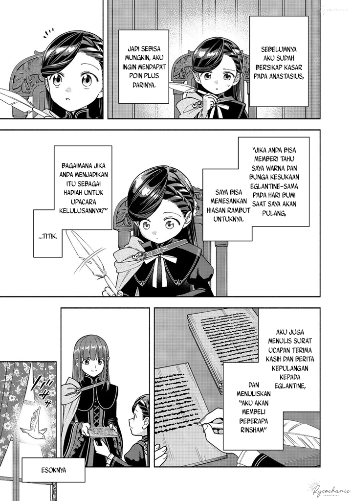 Honzuki no Gekokujou: Shisho ni Naru Tame ni wa Shudan wo Erandeiraremasen Dai 4-bu - Kizokuin no Toshokan wo Sukuitai! Chapter 37 - halaman 6