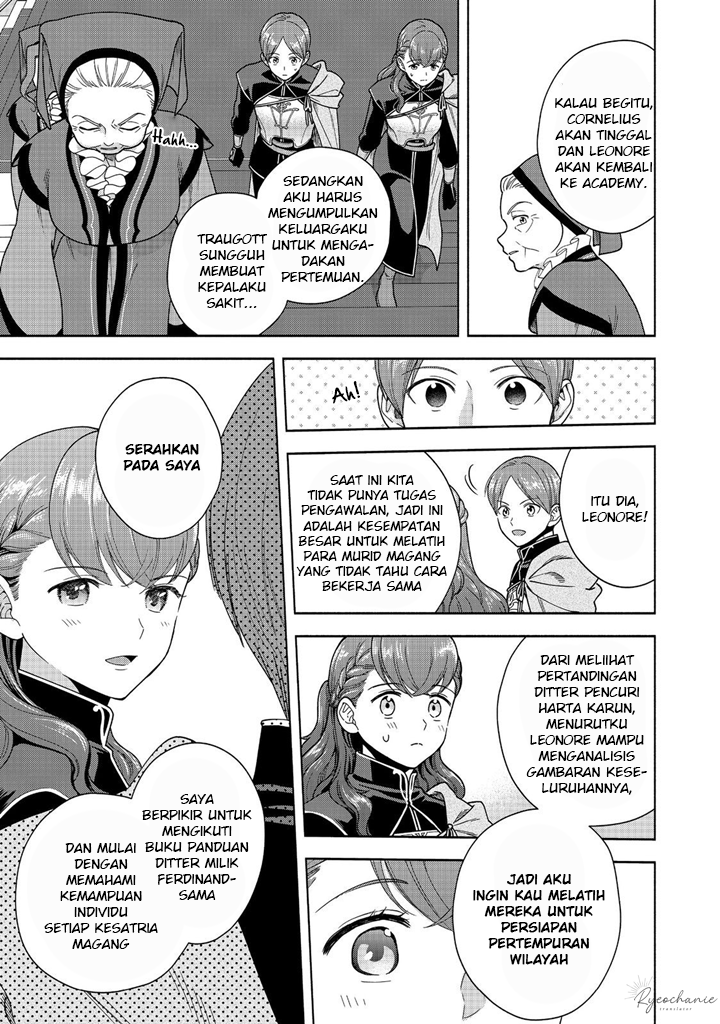 Honzuki no Gekokujou: Shisho ni Naru Tame ni wa Shudan wo Erandeiraremasen Dai 4-bu - Kizokuin no Toshokan wo Sukuitai! Chapter 39 - halaman 10