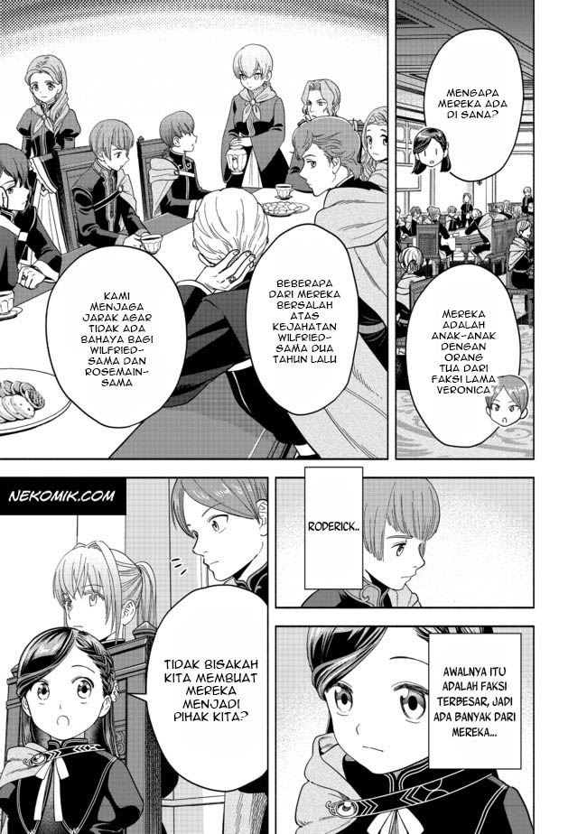 Honzuki no Gekokujou: Shisho ni Naru Tame ni wa Shudan wo Erandeiraremasen Dai 4-bu - Kizokuin no Toshokan wo Sukuitai! Chapter 4 - halaman 10