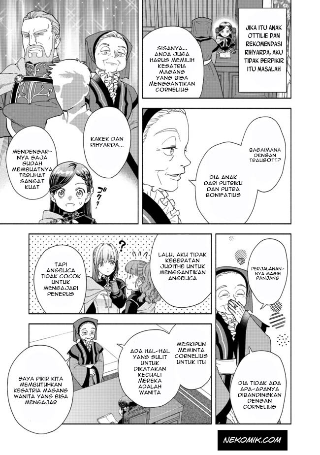 Honzuki no Gekokujou: Shisho ni Naru Tame ni wa Shudan wo Erandeiraremasen Dai 4-bu - Kizokuin no Toshokan wo Sukuitai! Chapter 4 - halaman 18
