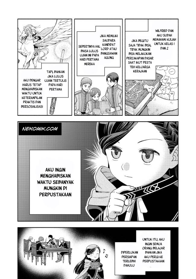 Honzuki no Gekokujou: Shisho ni Naru Tame ni wa Shudan wo Erandeiraremasen Dai 4-bu - Kizokuin no Toshokan wo Sukuitai! Chapter 4 - halaman 28