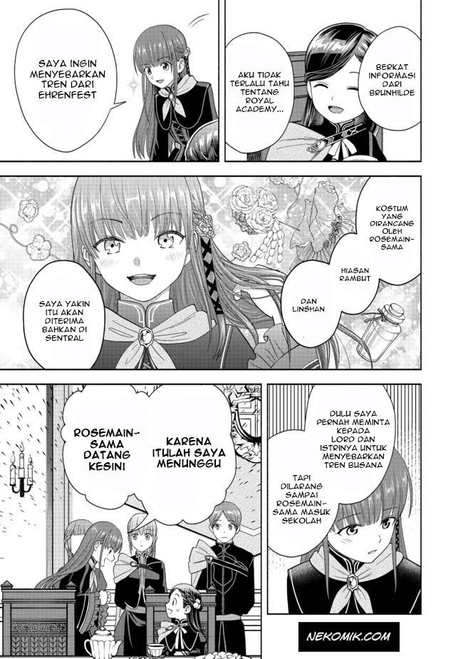 Honzuki no Gekokujou: Shisho ni Naru Tame ni wa Shudan wo Erandeiraremasen Dai 4-bu - Kizokuin no Toshokan wo Sukuitai! Chapter 4 - halaman 6