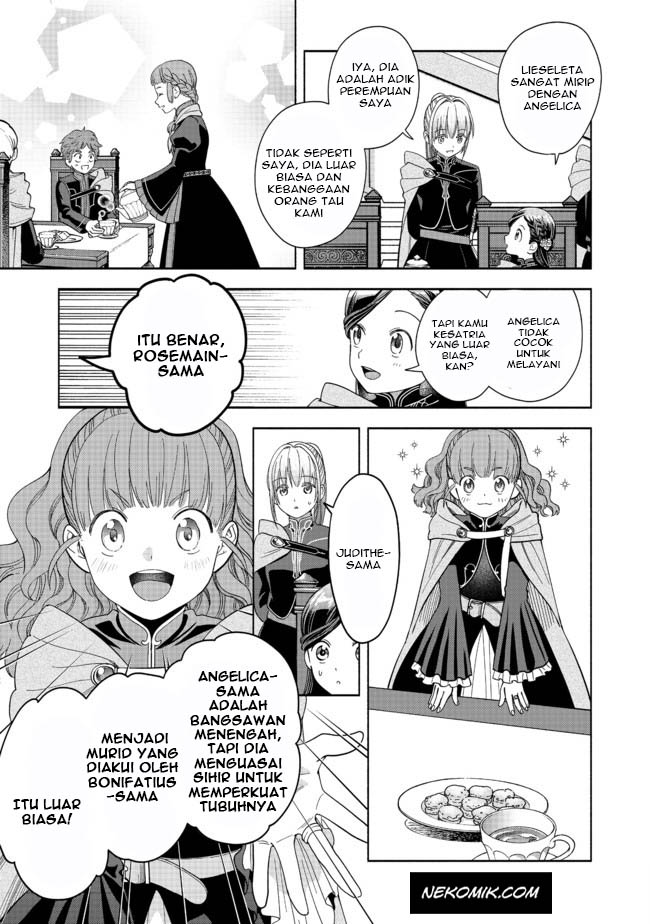 Honzuki no Gekokujou: Shisho ni Naru Tame ni wa Shudan wo Erandeiraremasen Dai 4-bu - Kizokuin no Toshokan wo Sukuitai! Chapter 4 - halaman 8