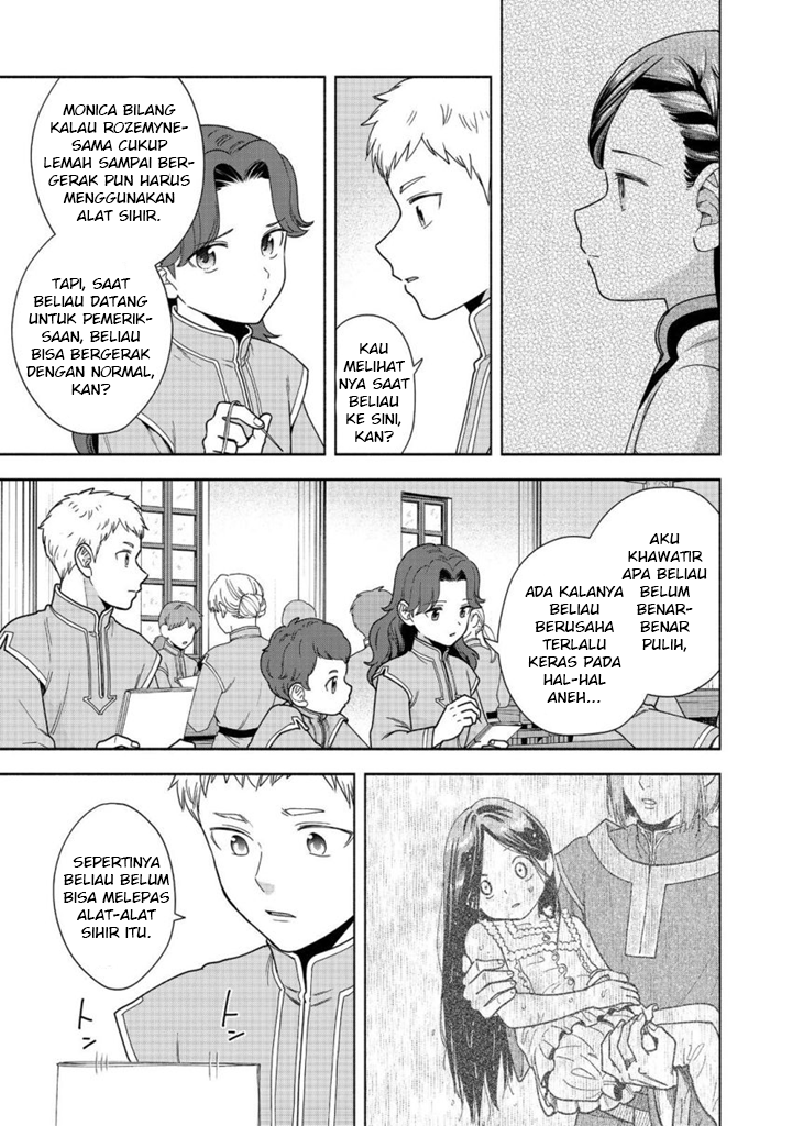 Honzuki no Gekokujou: Shisho ni Naru Tame ni wa Shudan wo Erandeiraremasen Dai 4-bu - Kizokuin no Toshokan wo Sukuitai! Chapter 42 - halaman 4