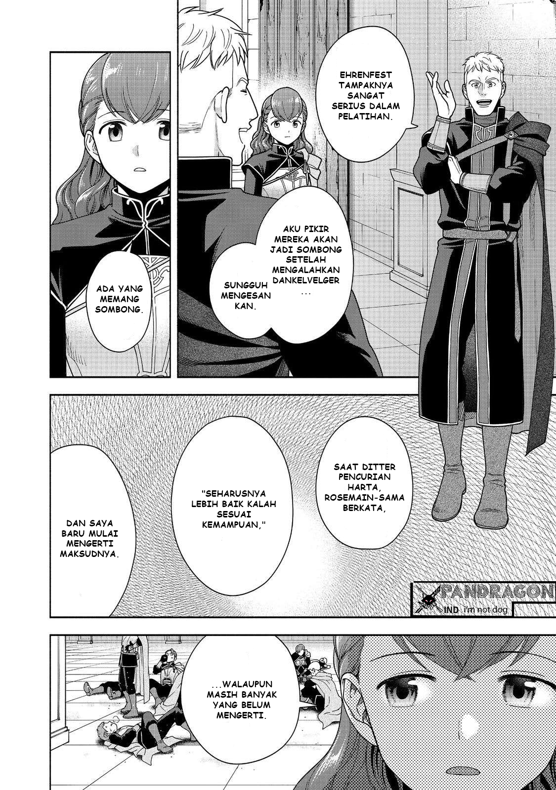 Honzuki no Gekokujou: Shisho ni Naru Tame ni wa Shudan wo Erandeiraremasen Dai 4-bu - Kizokuin no Toshokan wo Sukuitai! Chapter 44 - halaman 9