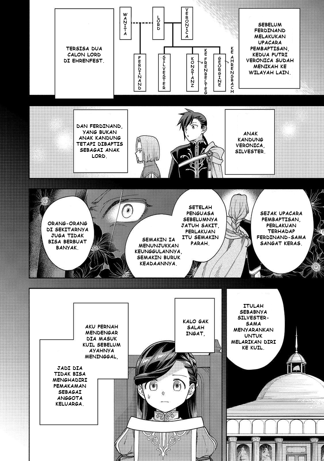Honzuki no Gekokujou: Shisho ni Naru Tame ni wa Shudan wo Erandeiraremasen Dai 4-bu - Kizokuin no Toshokan wo Sukuitai! Chapter 45 - halaman 13