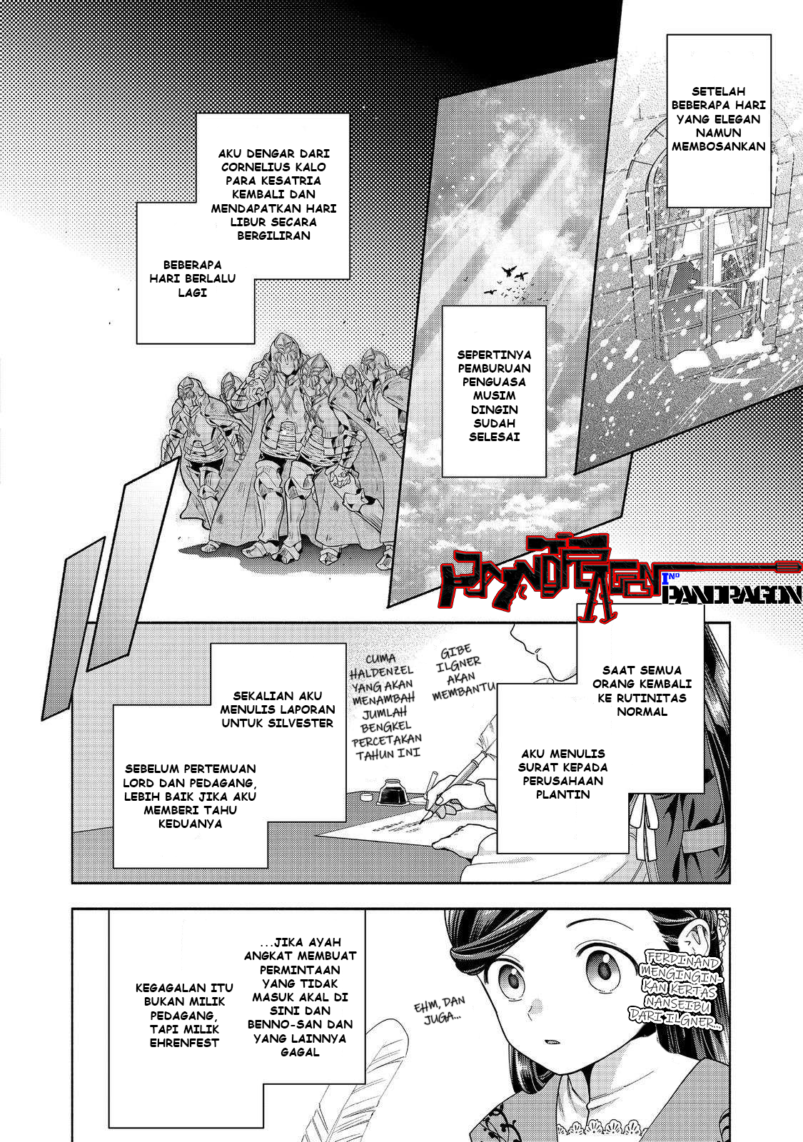 Honzuki no Gekokujou: Shisho ni Naru Tame ni wa Shudan wo Erandeiraremasen Dai 4-bu - Kizokuin no Toshokan wo Sukuitai! Chapter 47 - halaman 11