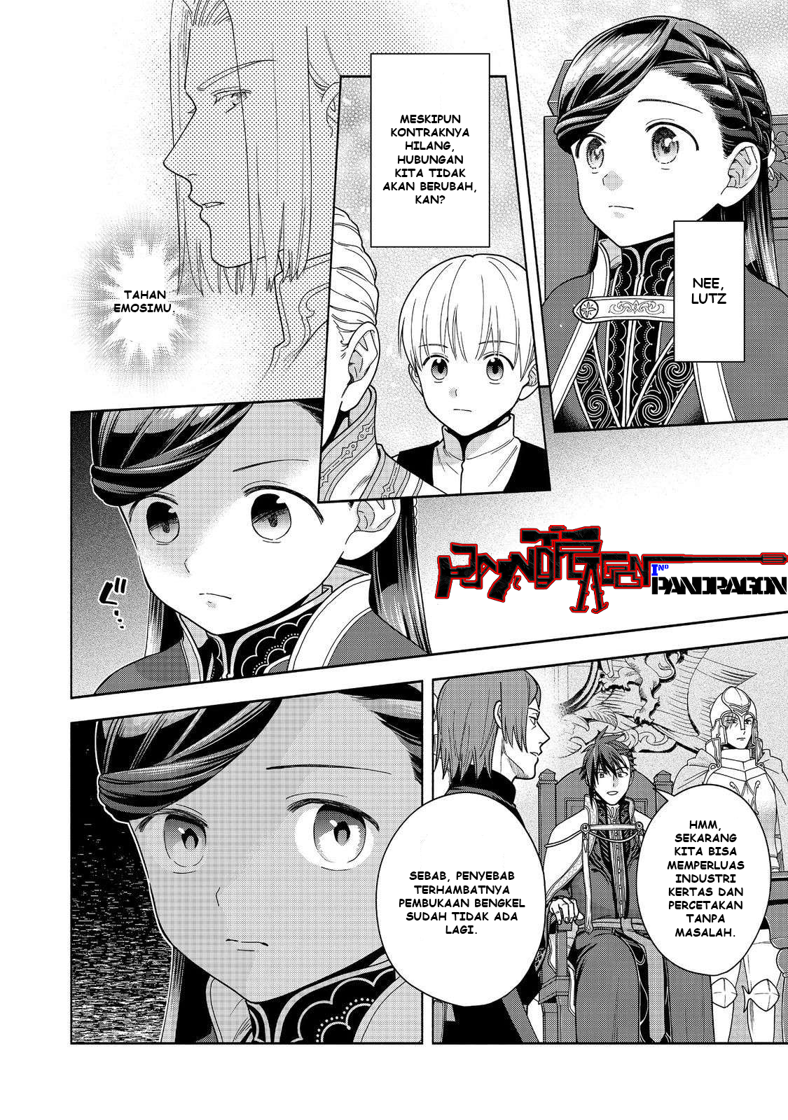Honzuki no Gekokujou: Shisho ni Naru Tame ni wa Shudan wo Erandeiraremasen Dai 4-bu - Kizokuin no Toshokan wo Sukuitai! Chapter 48 - halaman 19