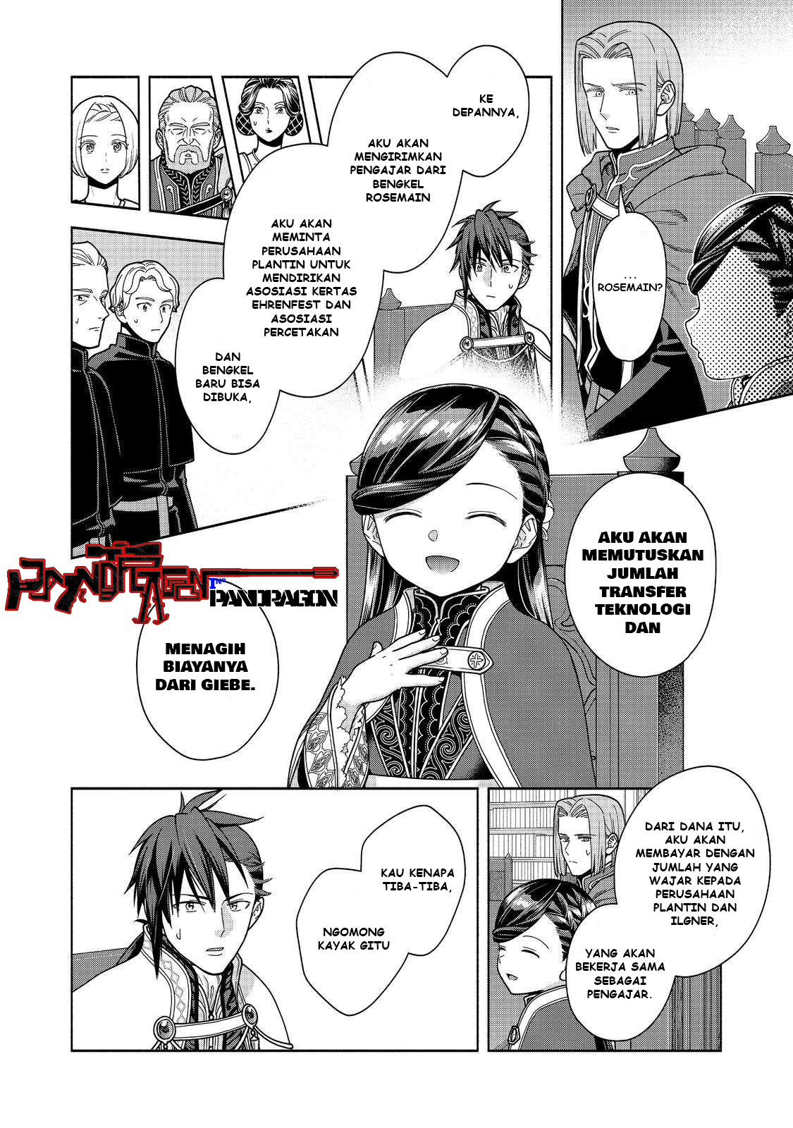Honzuki no Gekokujou: Shisho ni Naru Tame ni wa Shudan wo Erandeiraremasen Dai 4-bu - Kizokuin no Toshokan wo Sukuitai! Chapter 48 - halaman 27