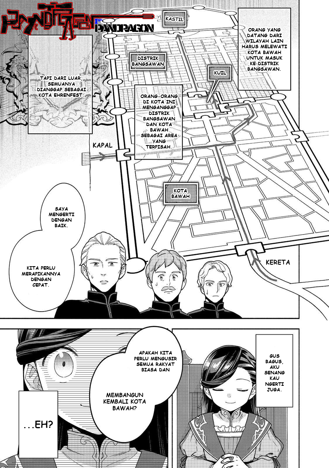 Honzuki no Gekokujou: Shisho ni Naru Tame ni wa Shudan wo Erandeiraremasen Dai 4-bu - Kizokuin no Toshokan wo Sukuitai! Chapter 48 - halaman 6
