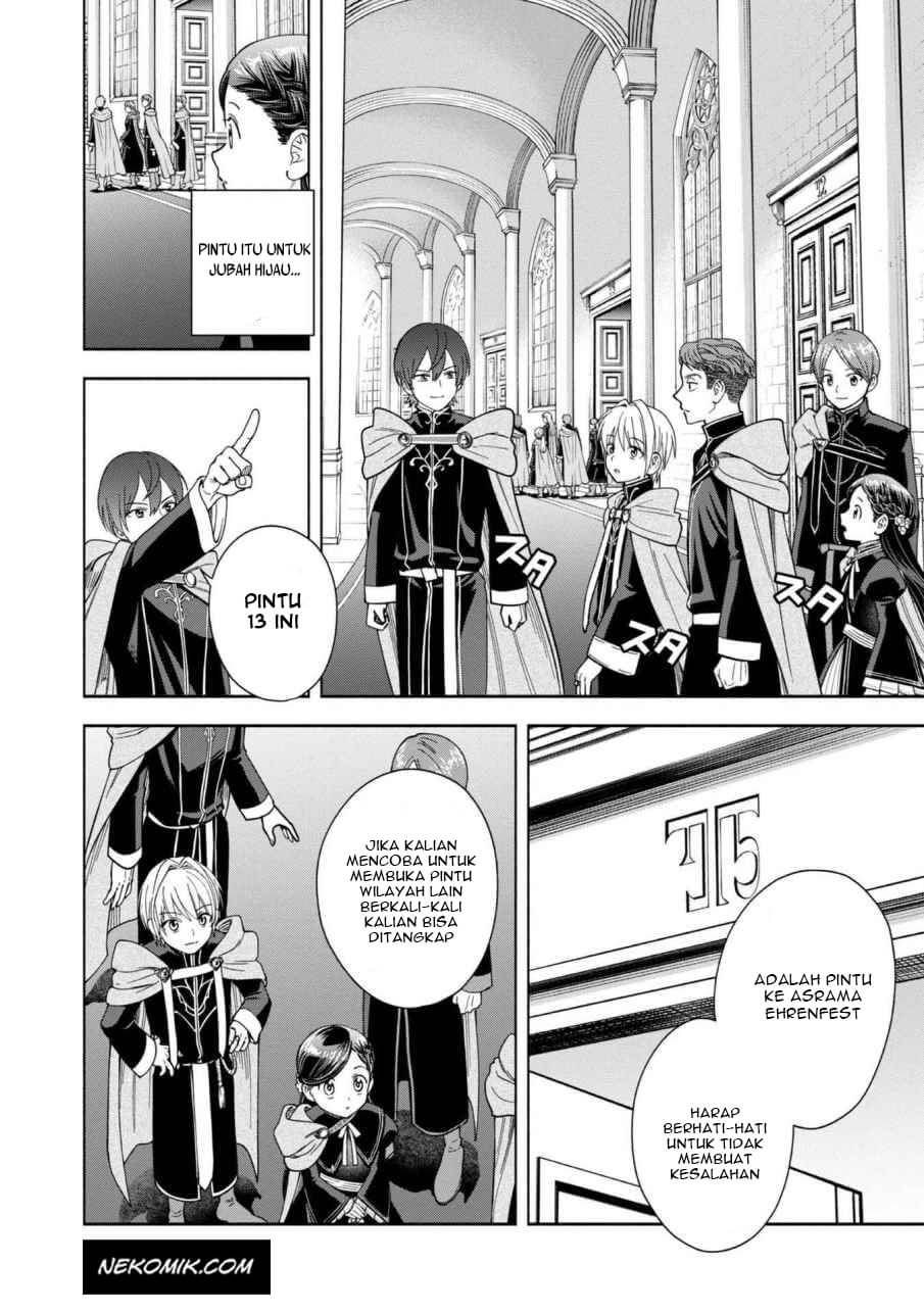 Honzuki no Gekokujou: Shisho ni Naru Tame ni wa Shudan wo Erandeiraremasen Dai 4-bu - Kizokuin no Toshokan wo Sukuitai! Chapter 5 - halaman 30
