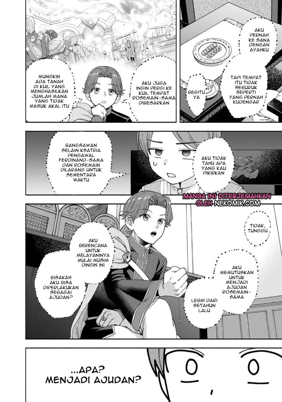 Honzuki no Gekokujou: Shisho ni Naru Tame ni wa Shudan wo Erandeiraremasen Dai 4-bu - Kizokuin no Toshokan wo Sukuitai! Chapter 7.5 - halaman 13
