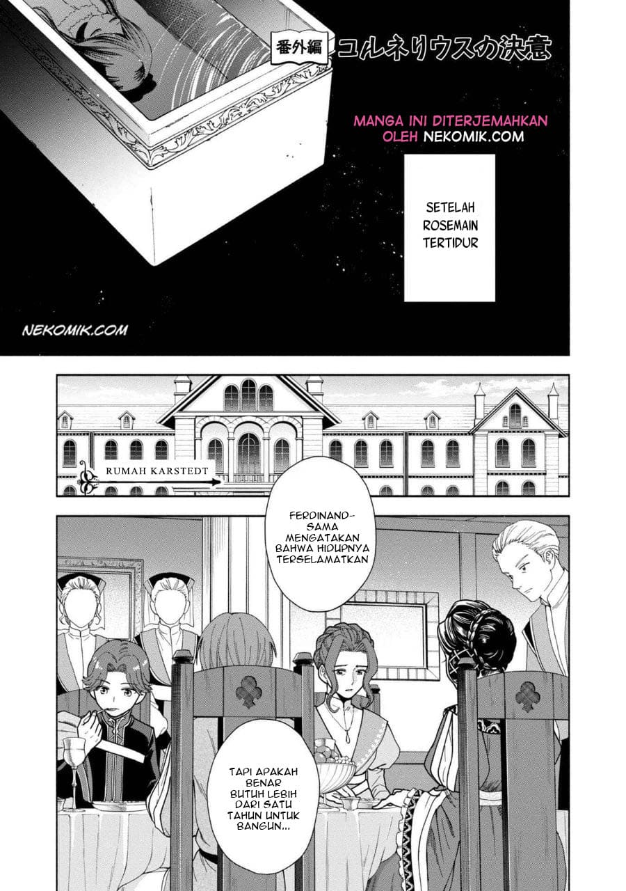 Honzuki no Gekokujou: Shisho ni Naru Tame ni wa Shudan wo Erandeiraremasen Dai 4-bu - Kizokuin no Toshokan wo Sukuitai! Chapter 7.5 - halaman 2