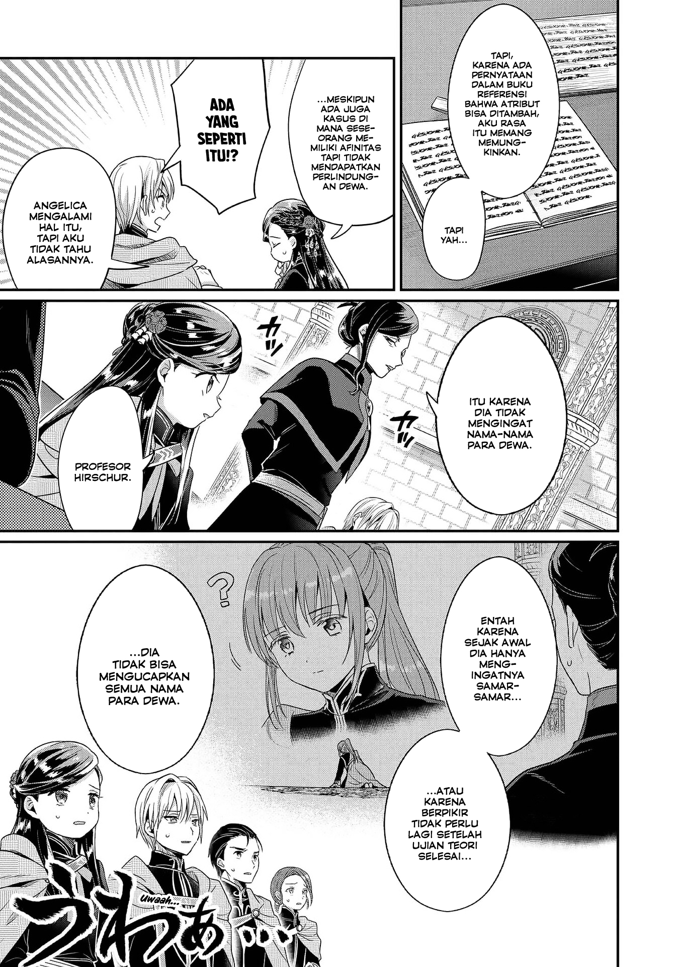 Honzuki no Gekokujou: Shisho ni Naru Tame ni wa Shudan wo Erandeiraremasen Dai 5-bu - Togireta Chishiki wo Tsunageyou! Chapter 3 - halaman 31