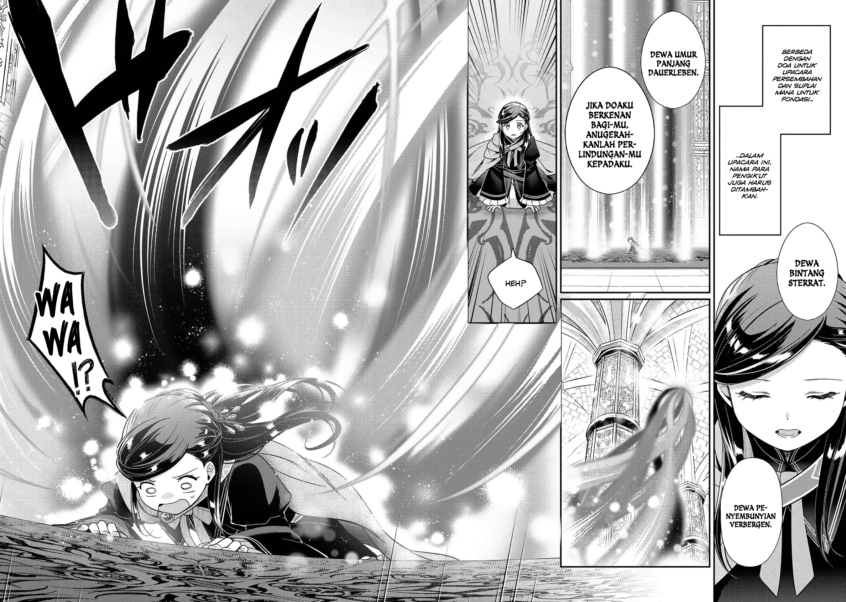 Honzuki no Gekokujou: Shisho ni Naru Tame ni wa Shudan wo Erandeiraremasen Dai 5-bu - Togireta Chishiki wo Tsunageyou! Chapter 4 - halaman 5