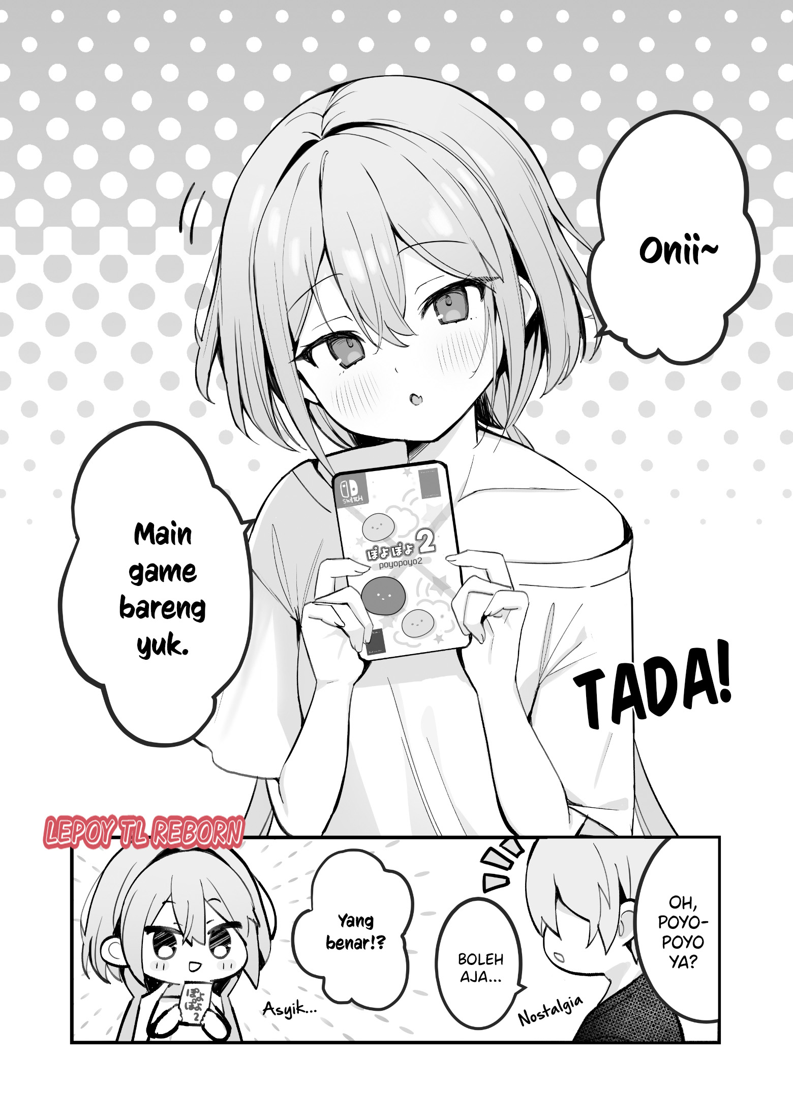 Hoppe ga Mochimochi na Imouto-chan Chapter 2 - halaman 1