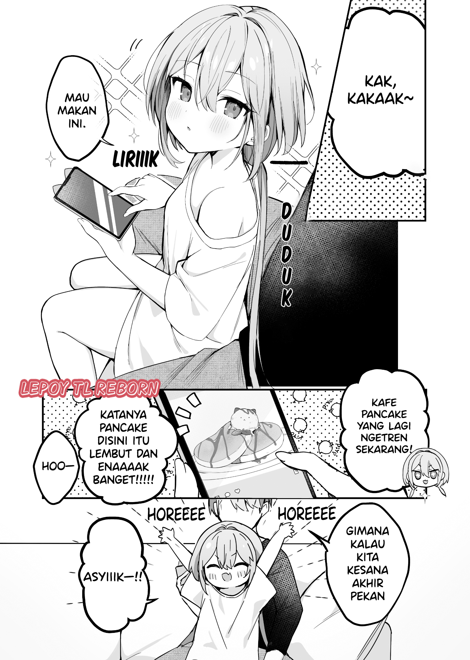 Hoppe ga Mochimochi na Imouto-chan Chapter 4 - halaman 1