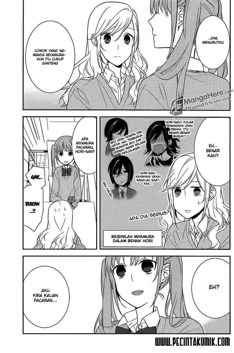 Horimiya Chapter 11 - halaman 9