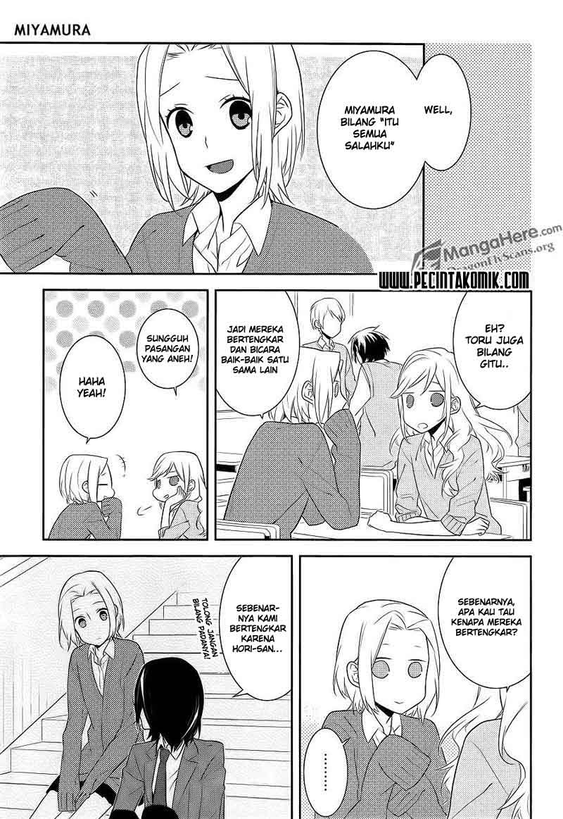 Horimiya Chapter 12 - halaman 19