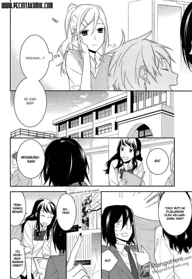 Horimiya Chapter 15 - halaman 10