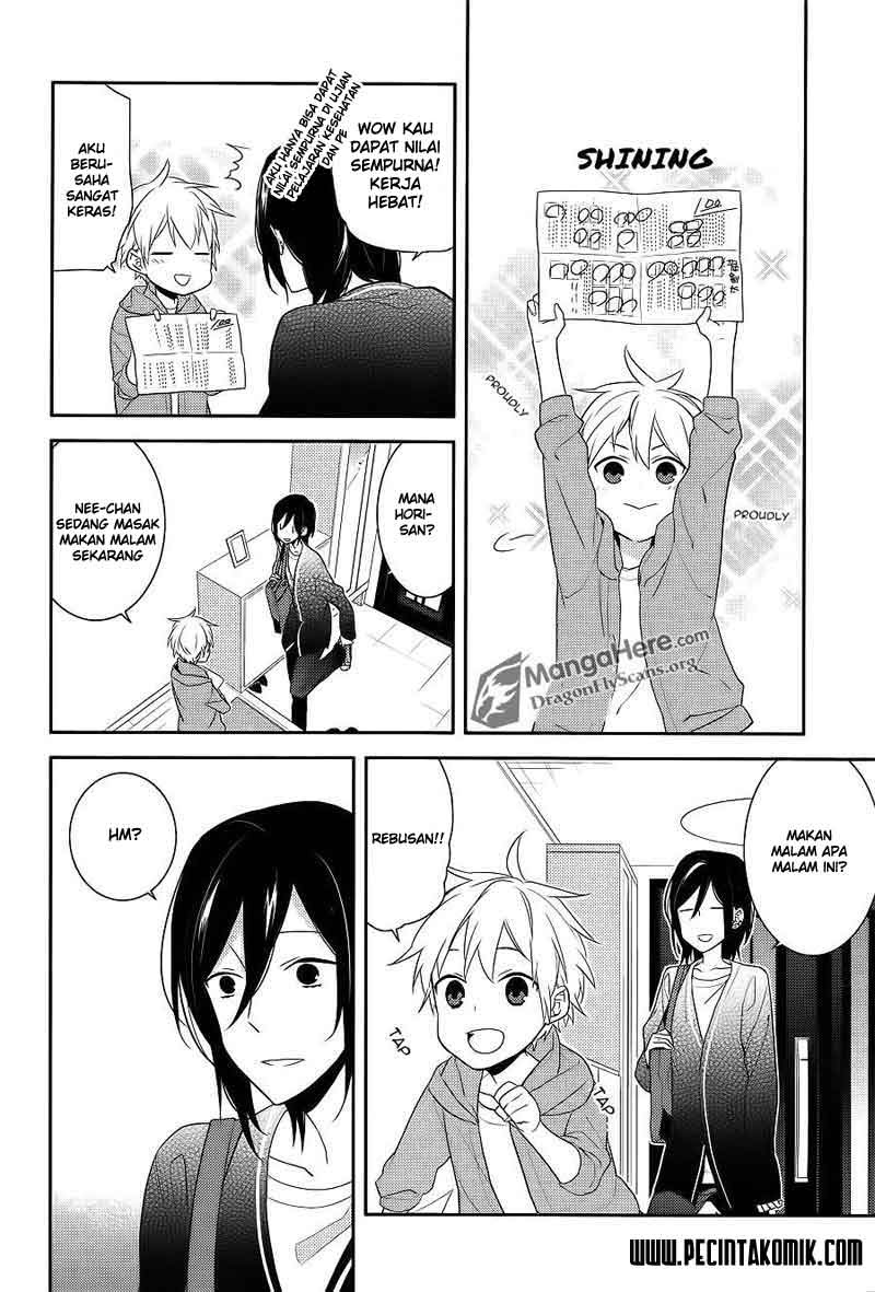 Horimiya Chapter 15 - halaman 22