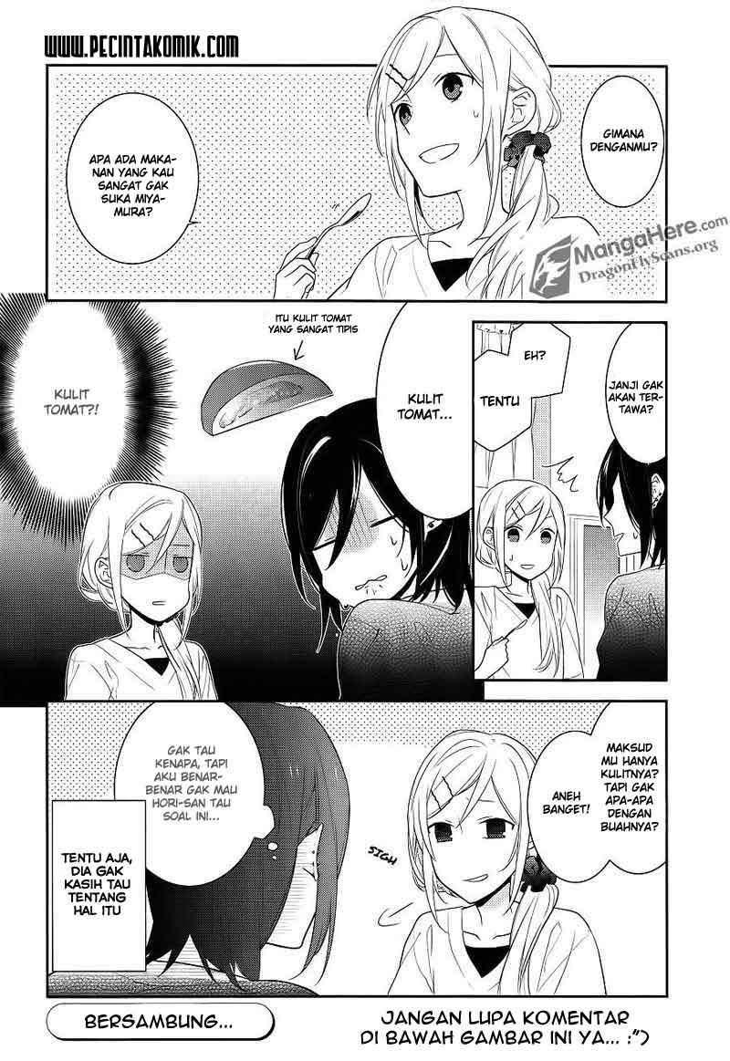 Horimiya Chapter 15 - halaman 28