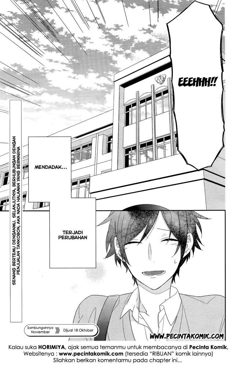 Horimiya Chapter 26 - halaman 28