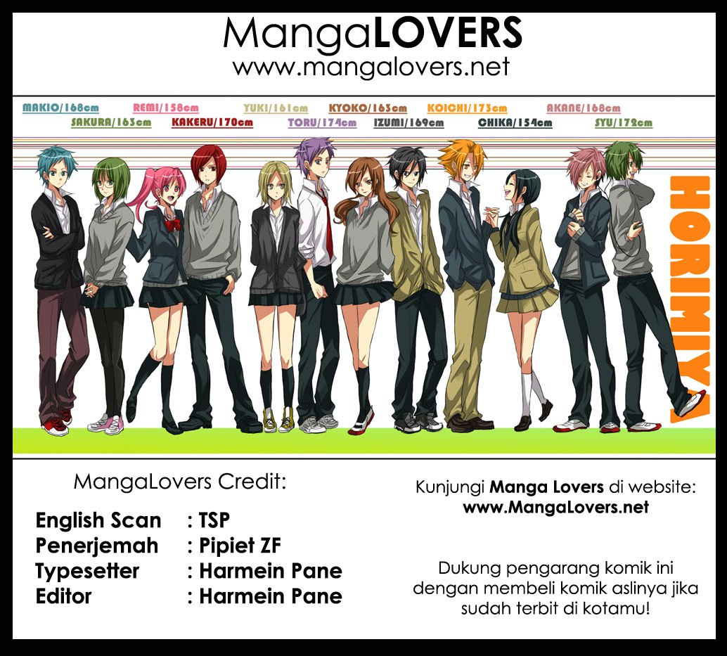 Horimiya Chapter 42 - halaman 1
