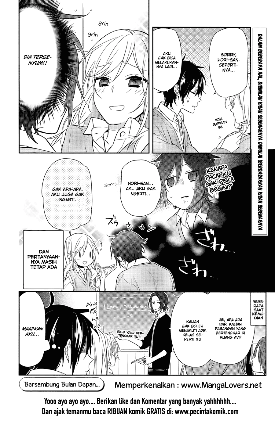 Horimiya Chapter 43 - halaman 30
