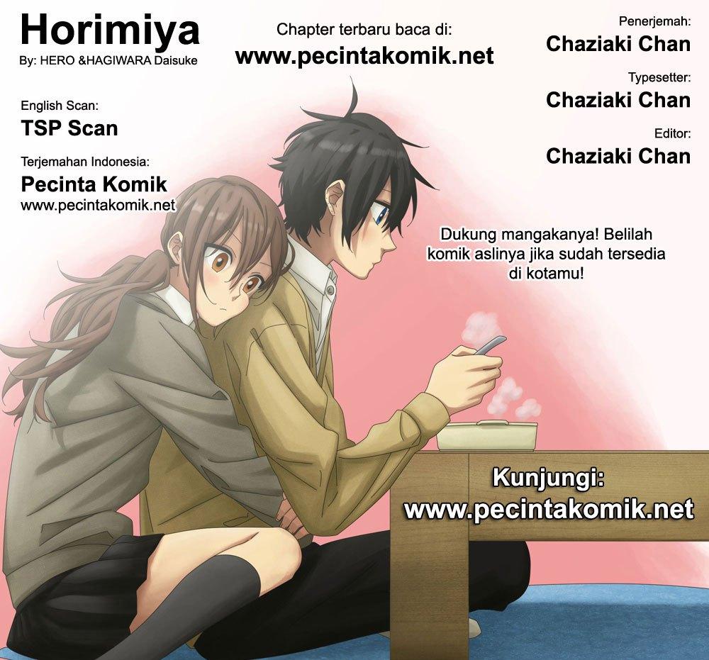 Horimiya Chapter 99 - halaman 1