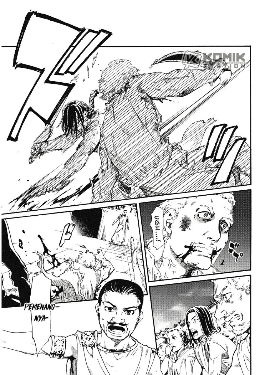 Horyo Eiyuu: Sute koma ni sareta Kendo wa Tekikoku de Nariagaru Chapter 1 - halaman 14