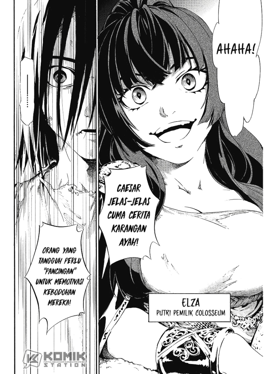 Horyo Eiyuu: Sute koma ni sareta Kendo wa Tekikoku de Nariagaru Chapter 1 - halaman 17