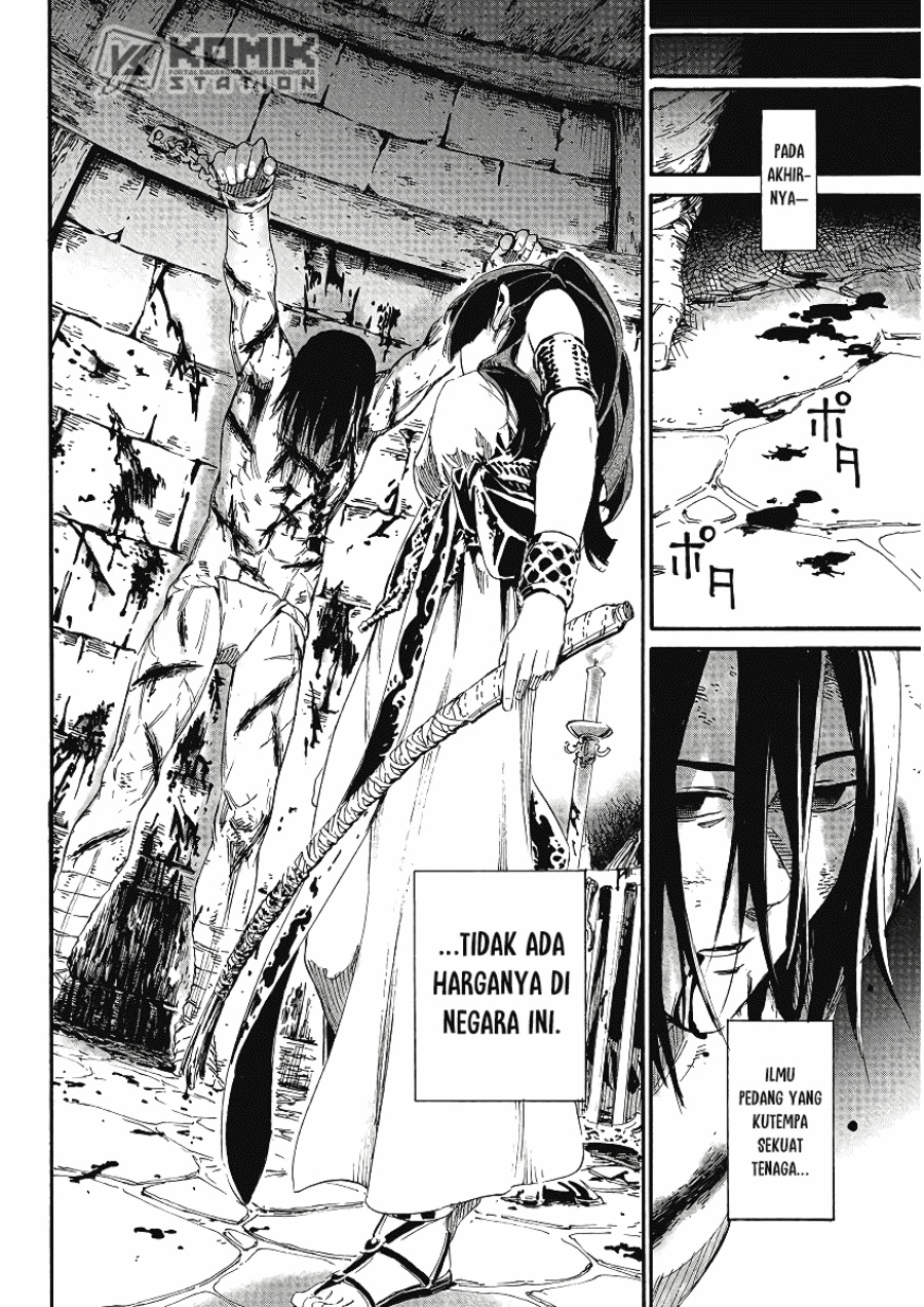 Horyo Eiyuu: Sute koma ni sareta Kendo wa Tekikoku de Nariagaru Chapter 1 - halaman 20