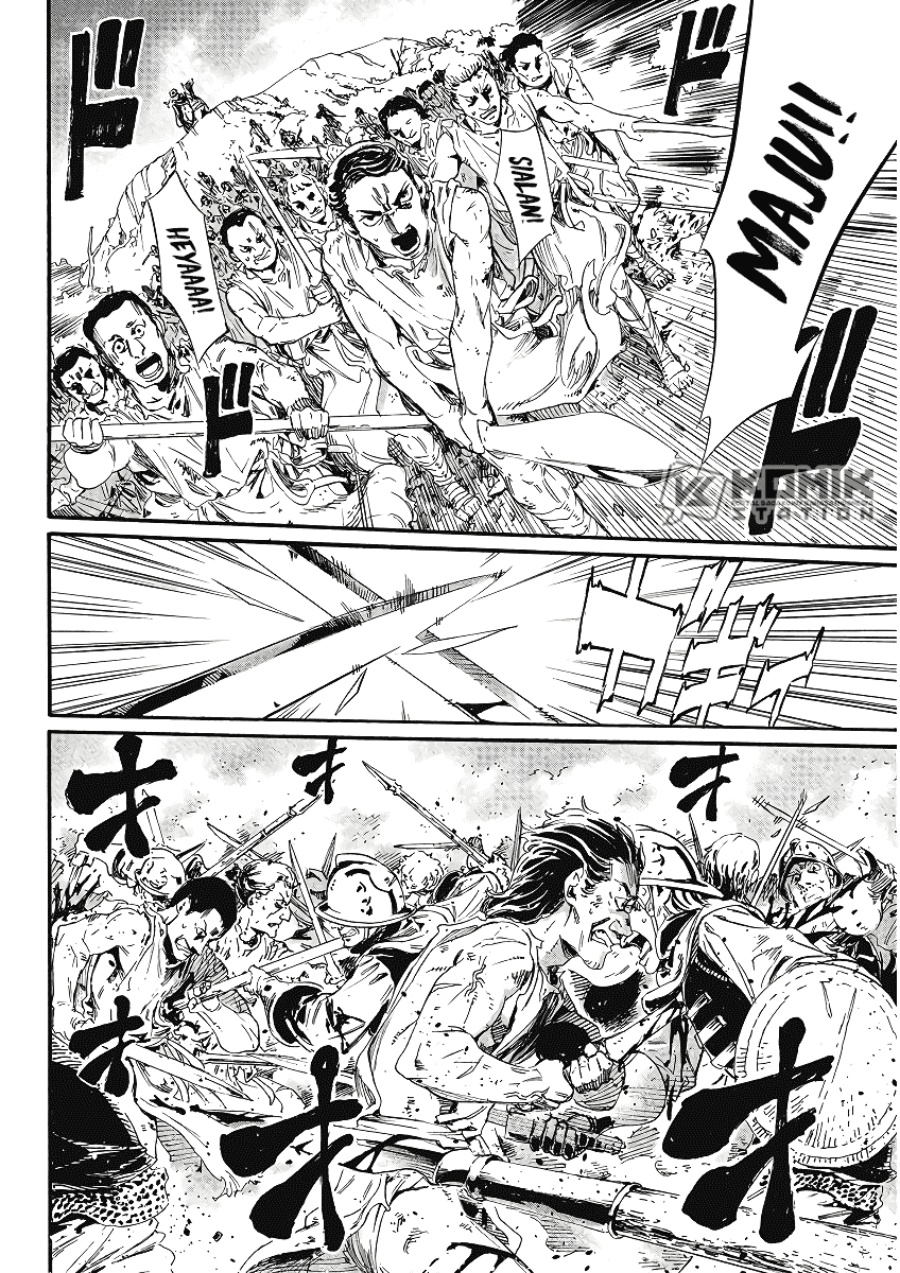 Horyo Eiyuu: Sute koma ni sareta Kendo wa Tekikoku de Nariagaru Chapter 1 - halaman 23