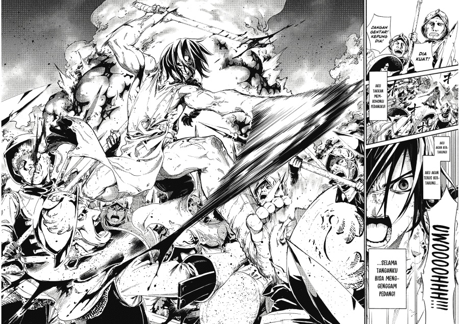 Horyo Eiyuu: Sute koma ni sareta Kendo wa Tekikoku de Nariagaru Chapter 1 - halaman 29