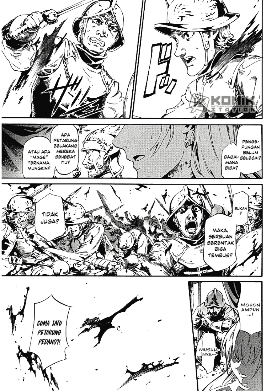 Horyo Eiyuu: Sute koma ni sareta Kendo wa Tekikoku de Nariagaru Chapter 1 - halaman 3