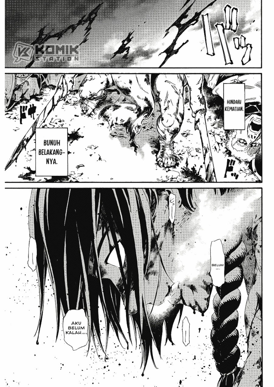Horyo Eiyuu: Sute koma ni sareta Kendo wa Tekikoku de Nariagaru Chapter 1 - halaman 36
