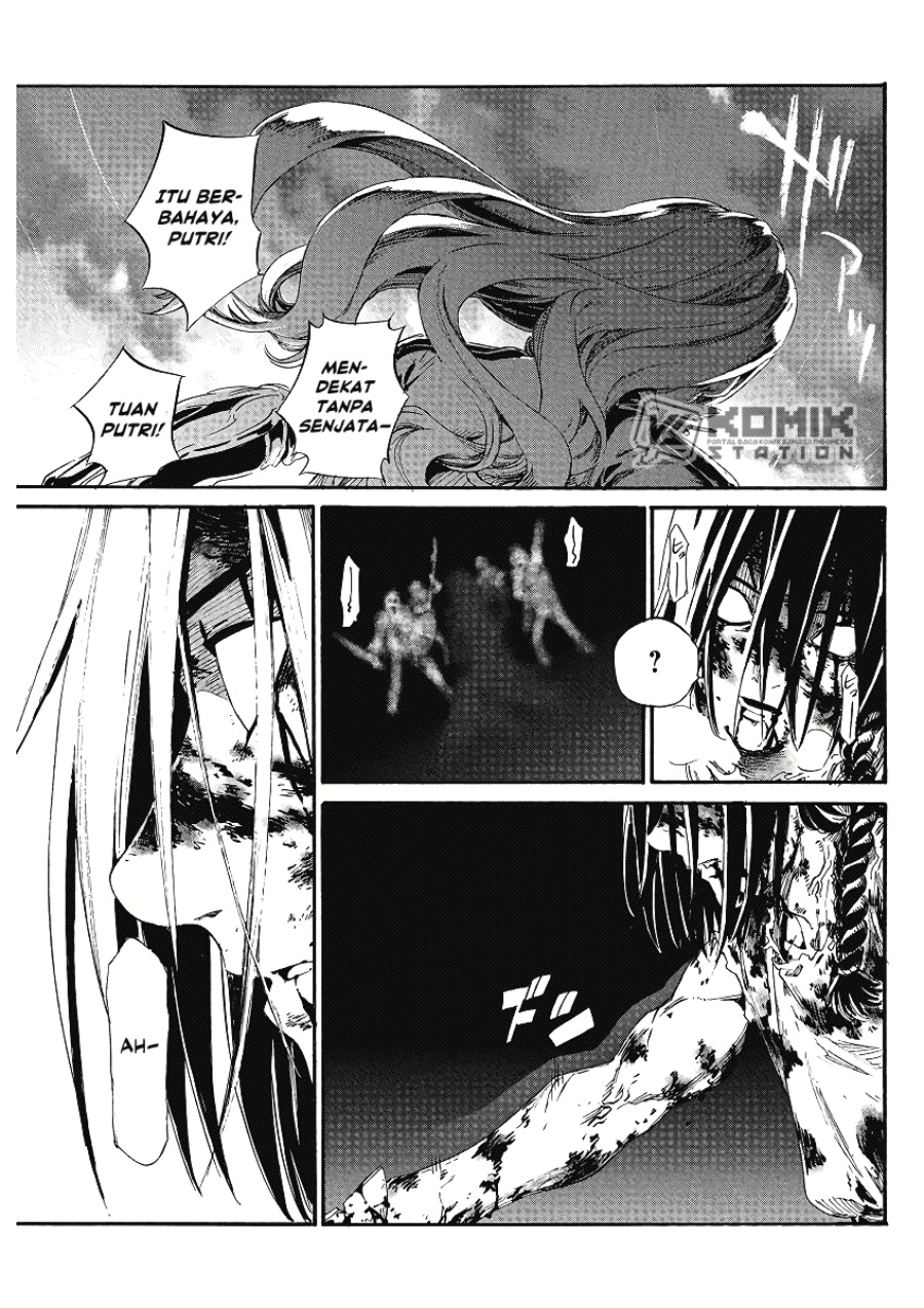 Horyo Eiyuu: Sute koma ni sareta Kendo wa Tekikoku de Nariagaru Chapter 1 - halaman 39