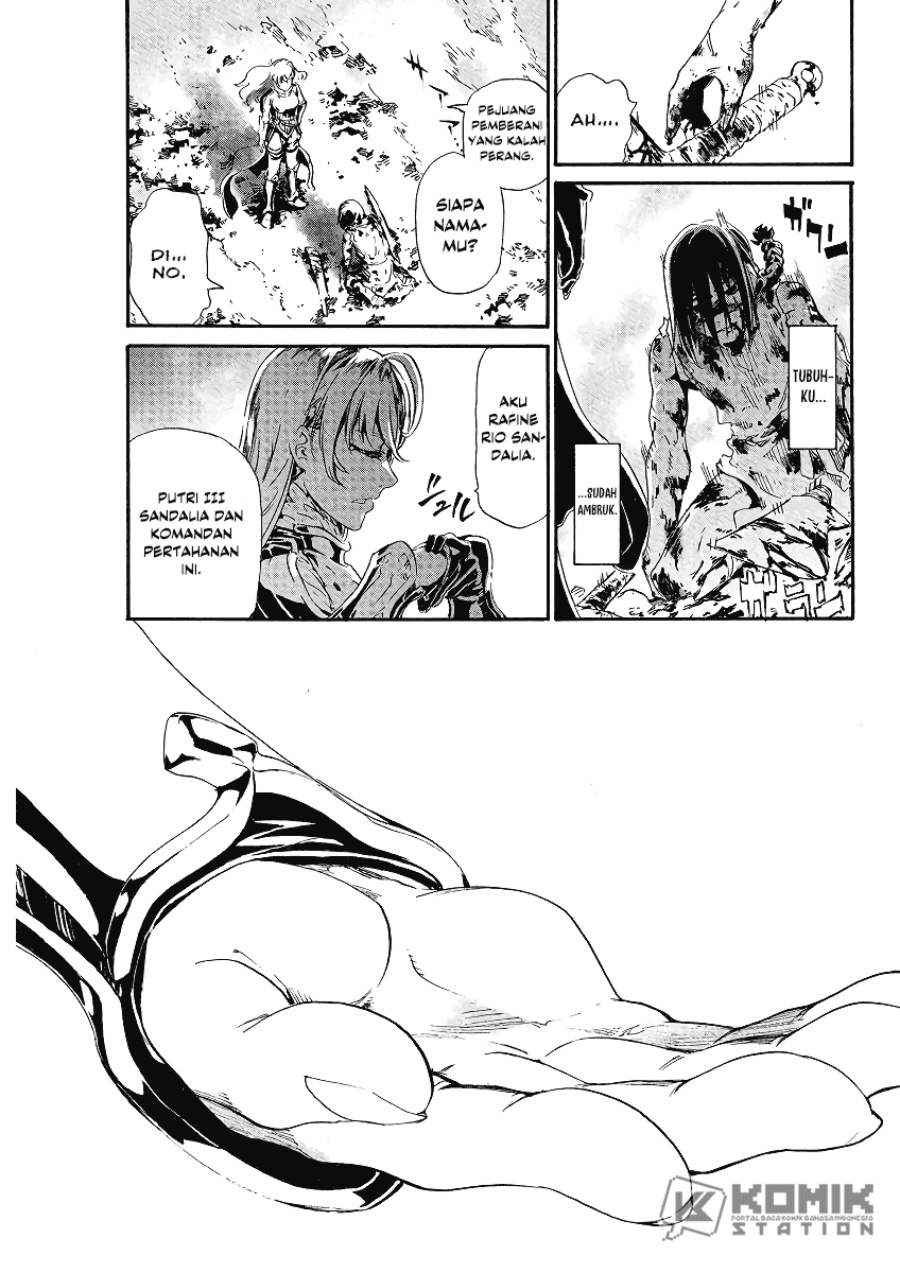 Horyo Eiyuu: Sute koma ni sareta Kendo wa Tekikoku de Nariagaru Chapter 1 - halaman 42