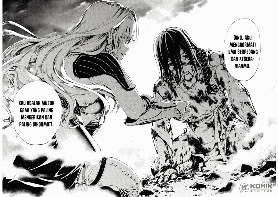 Horyo Eiyuu: Sute koma ni sareta Kendo wa Tekikoku de Nariagaru Chapter 1 - halaman 43