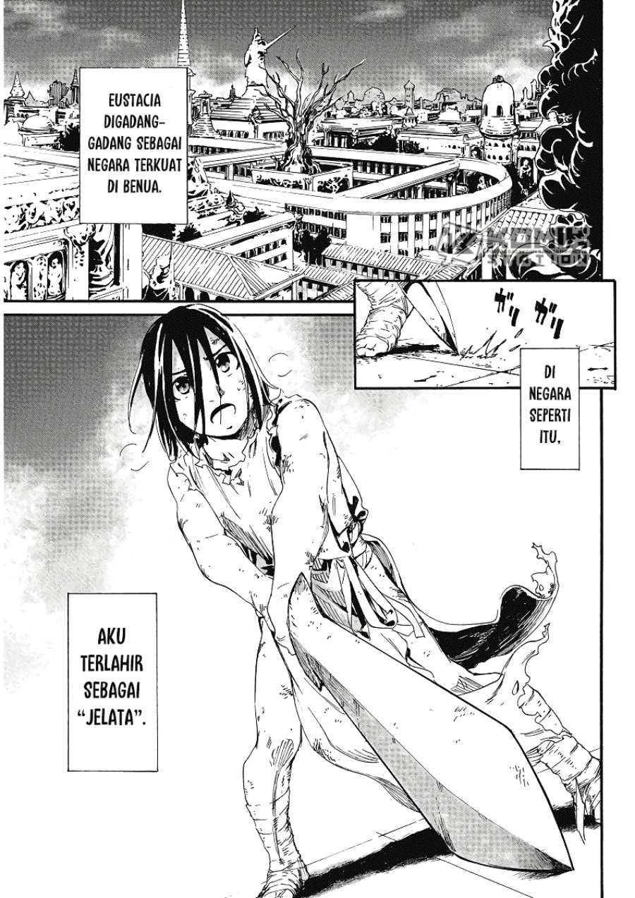 Horyo Eiyuu: Sute koma ni sareta Kendo wa Tekikoku de Nariagaru Chapter 1 - halaman 8