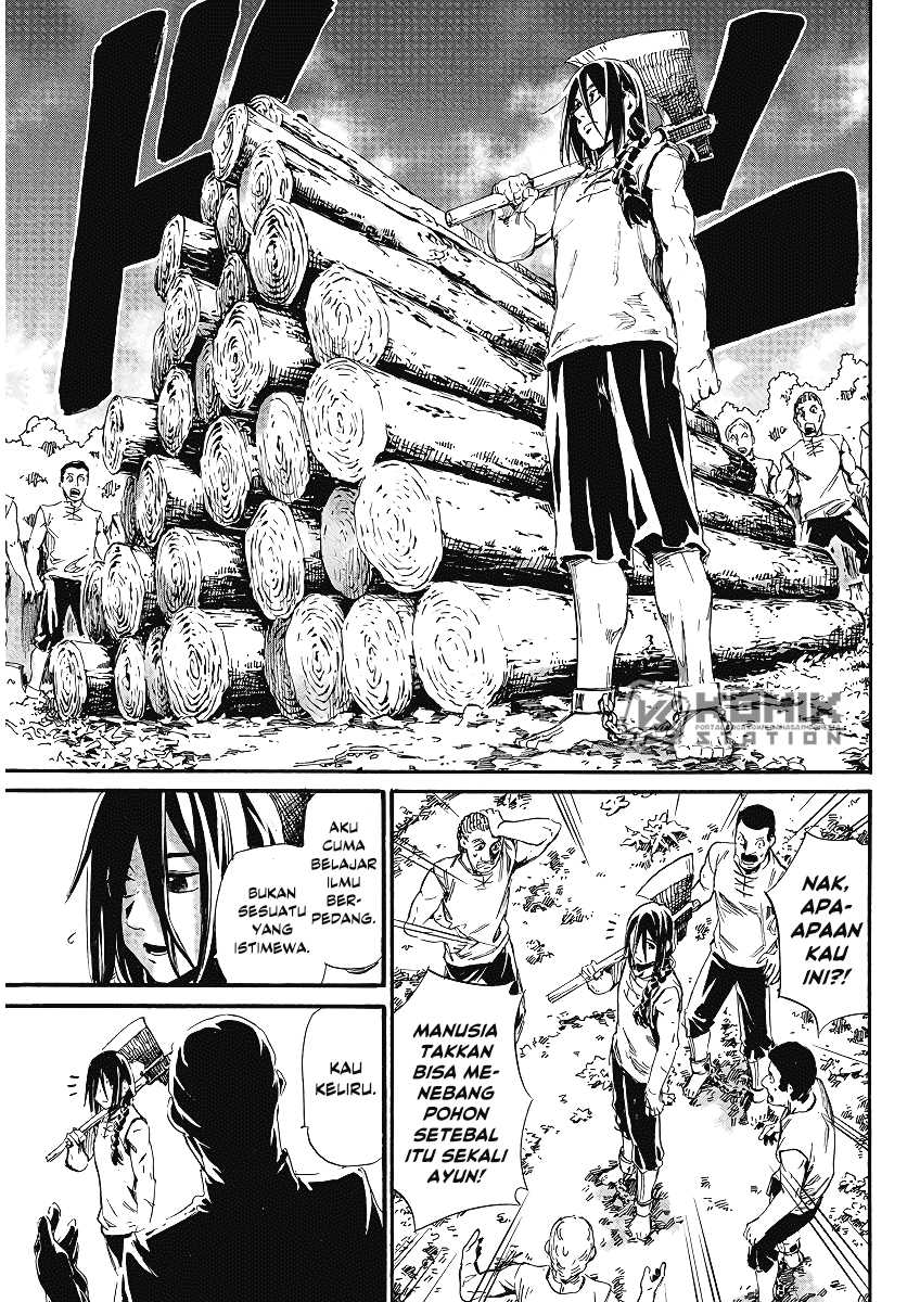 Horyo Eiyuu: Sute koma ni sareta Kendo wa Tekikoku de Nariagaru Chapter 2 - halaman 13
